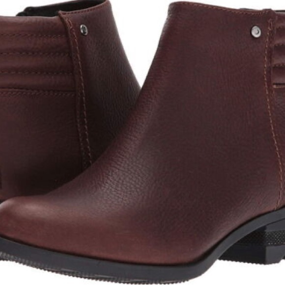 Sorel Danica Flat Ankle Boots Women’s 9.5 Brown Waterproof Leather, Tobacco - Picture 15 of 15